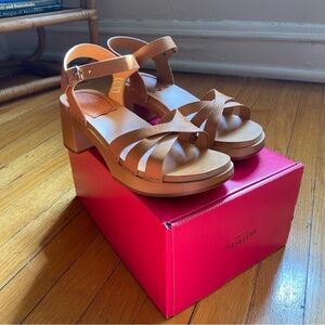 Swedish Hasbeens strap sandals size 39
